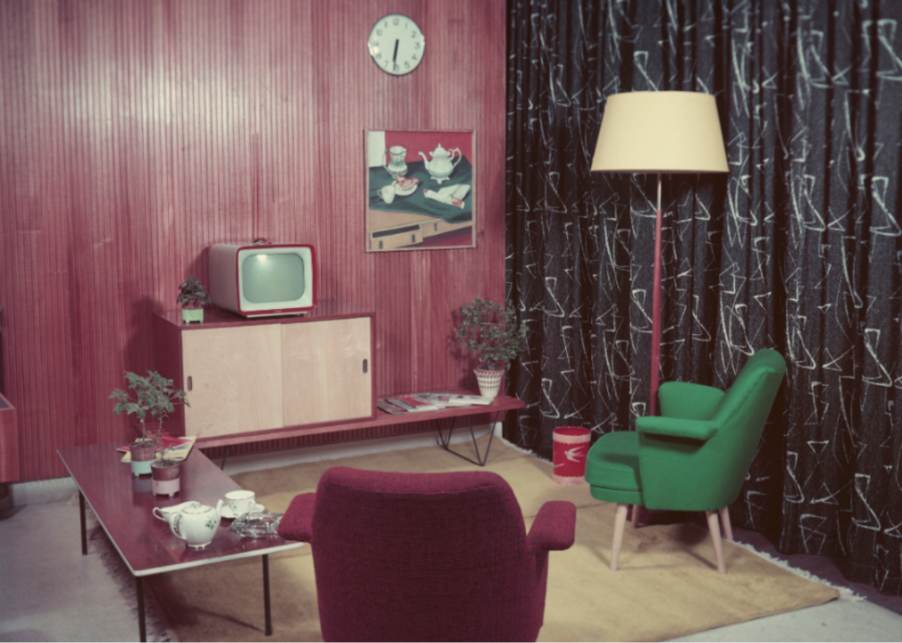 1950s: Midcentury modern